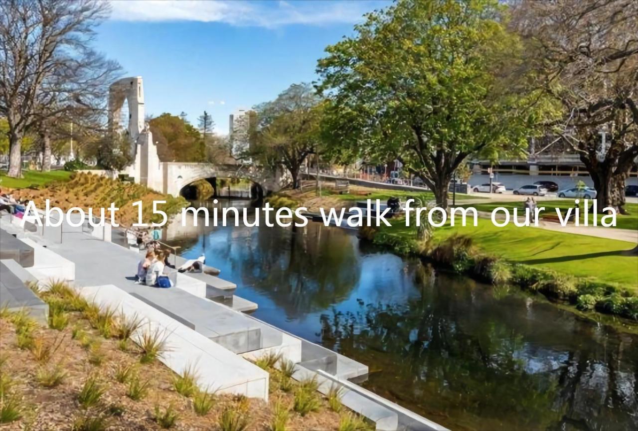 5 Large Bedroom Villas Suitable For 10People Christchurch Luaran gambar
